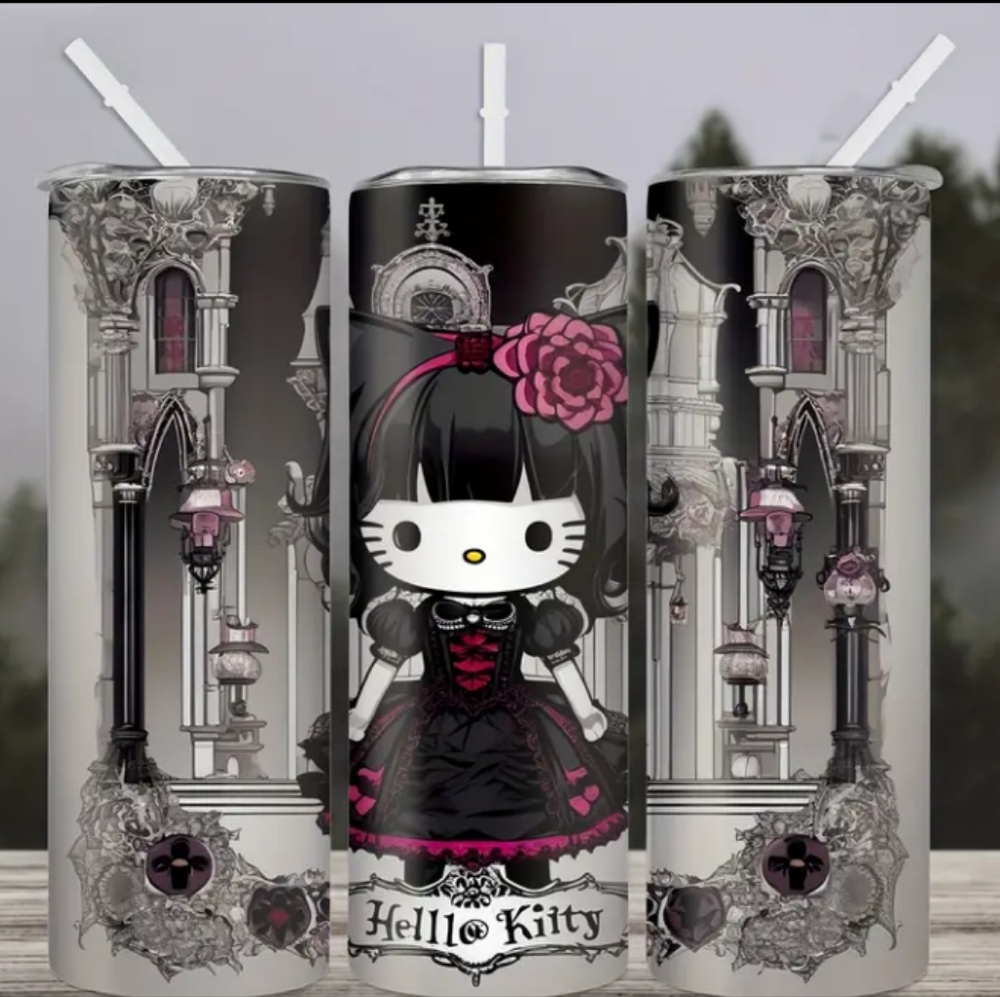 Hello Kitty "Wednesday" Tumbler NWT